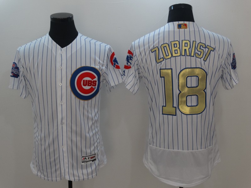 CUBS White 2017 Gold Program Jerseys-048